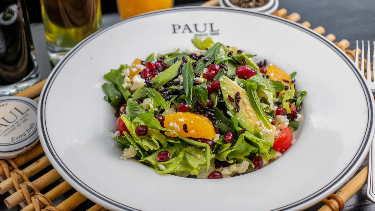 Tulum and Pomegranate Salad