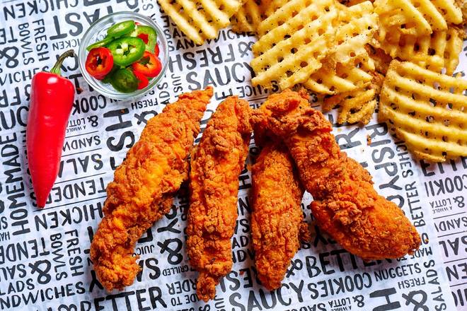 4 Spicy Tenders Meal
