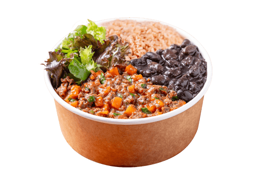Carne Moída Com Legumes.