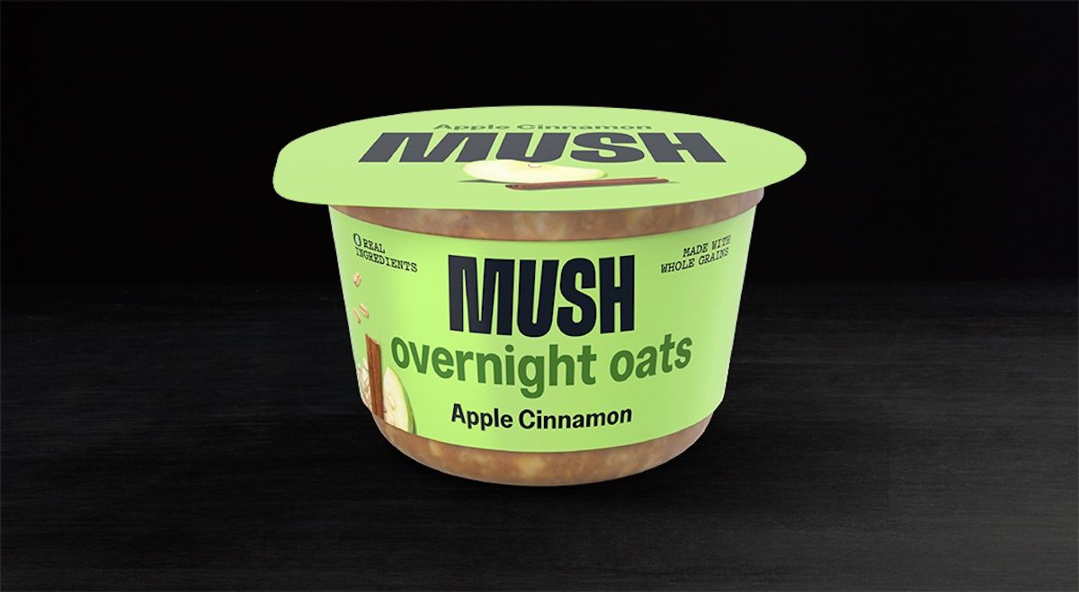 MUSH overnight oats Apple Cinnamon