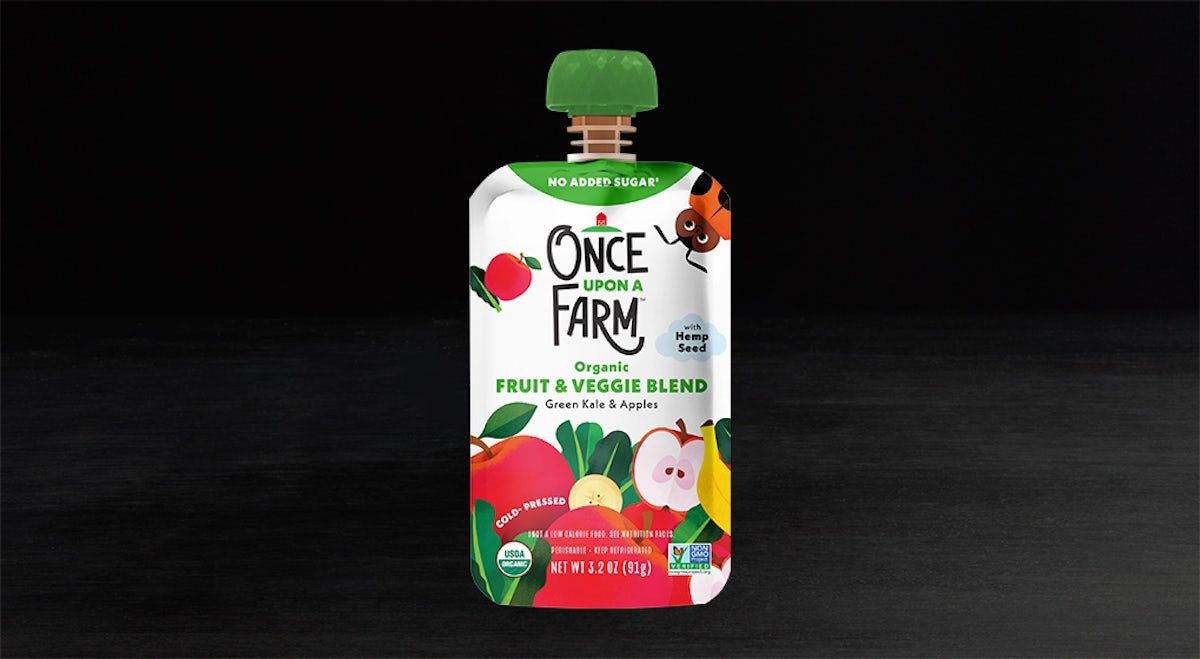 Once Upon a Farm - Fruit and Veggie Blend - Green Kale and Apples