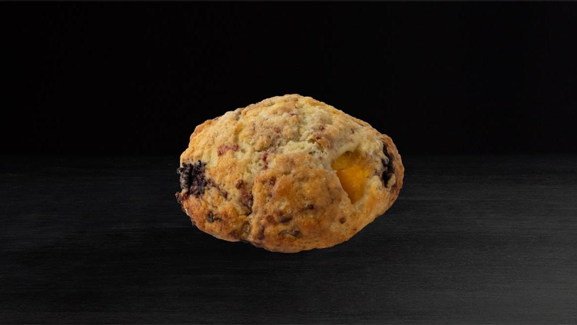 Reduced Fat Peach Berry Scone