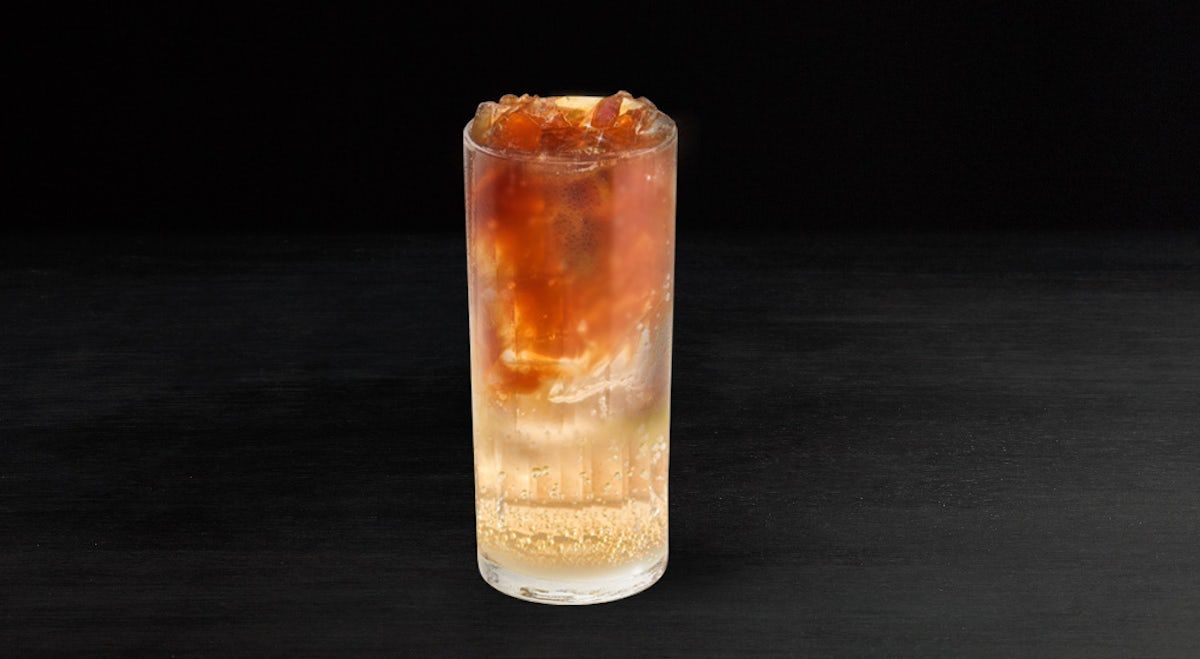 Sparkling Peach Chill Brew