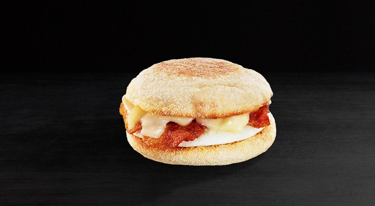 Turkey Bacon and Egg White Sandwich