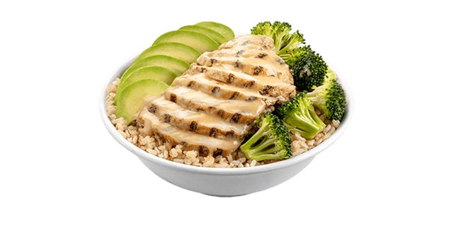 Chicken, Avocado and Broccoli Protein Bowl