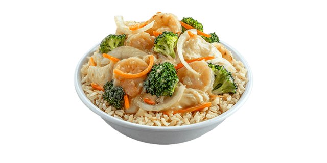 Chicken, Shrimp and Veggies Protein Bowl