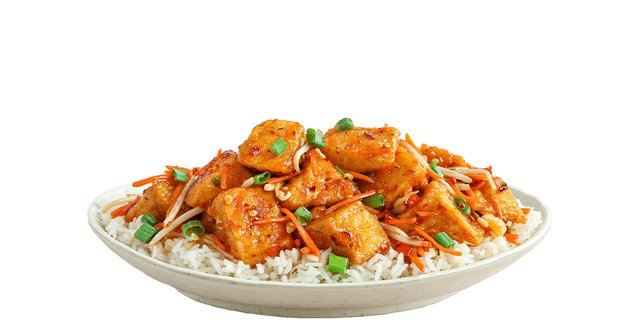 Spicy General Tso's Tofu