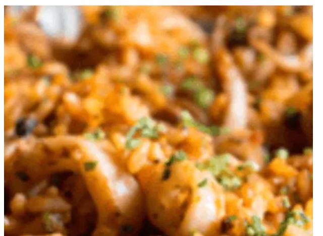 ARROZ DE FRUTOS DO MAR COM PEIXE FRITO P/2