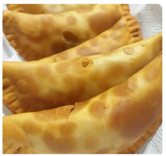 PORÇÃO DE PASTEL DE CAMARÃO OU SIRI
