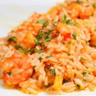 Risoto de camarão p/1