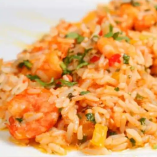 Risoto de camarão p/2