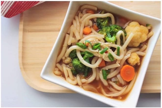 Vegetable Udon Noodles Soup (Soup)