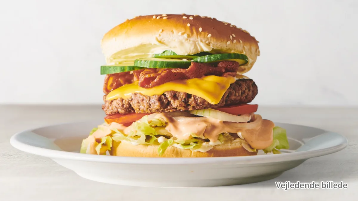 Jumbo Cheese Bacon Burger