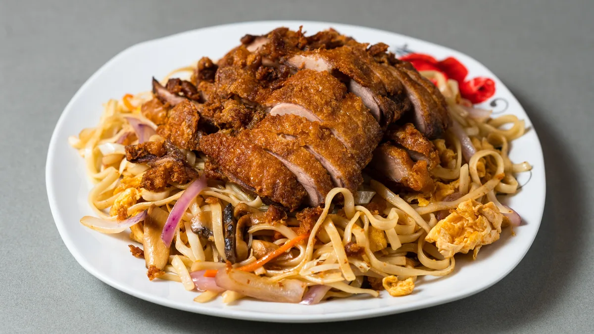 82a. Duck with Noodles