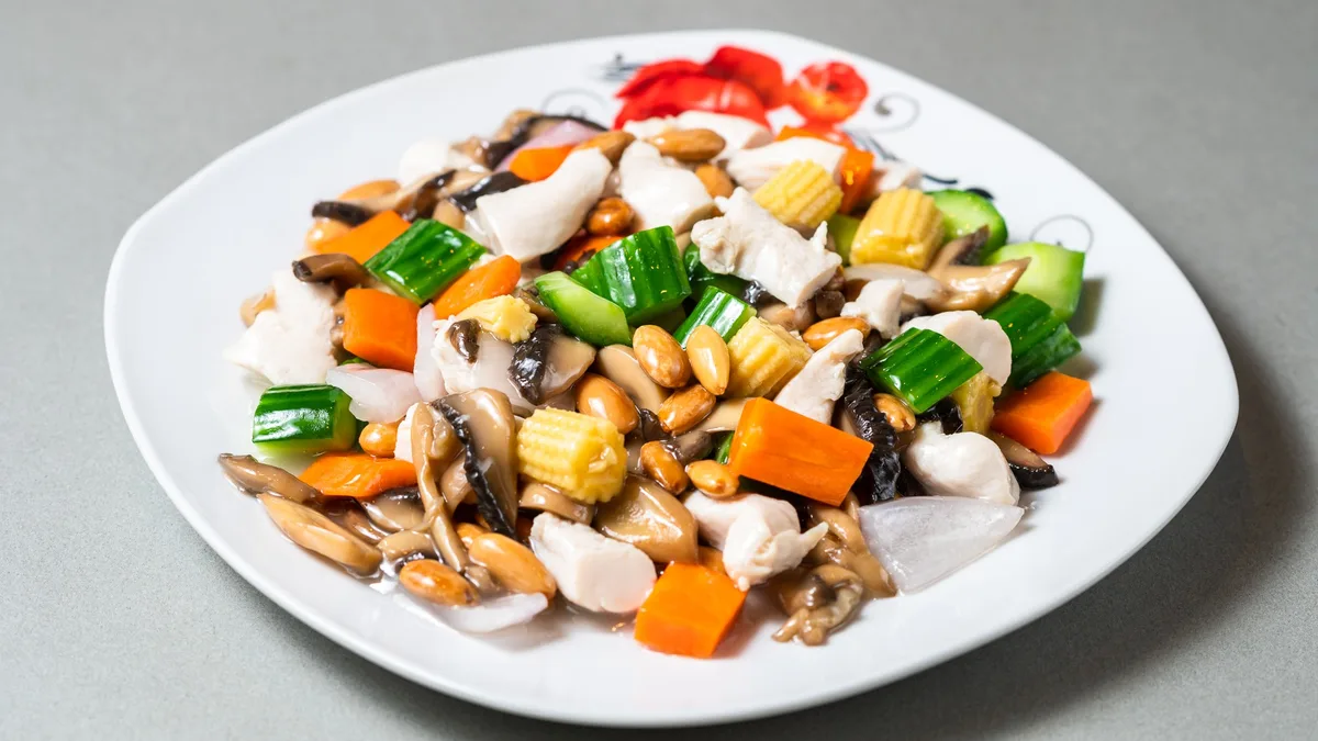 91. Chicken with Almonds