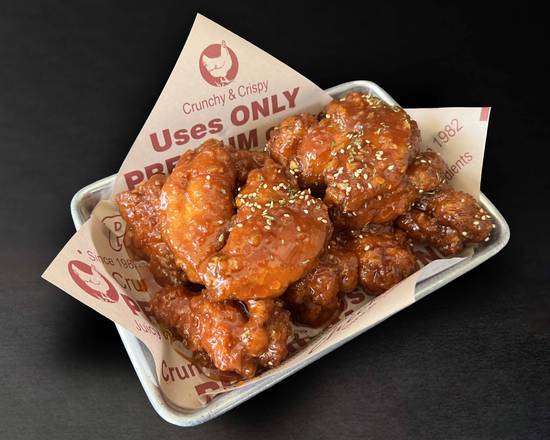 Original Fried Wings w / Sauce 18pcs