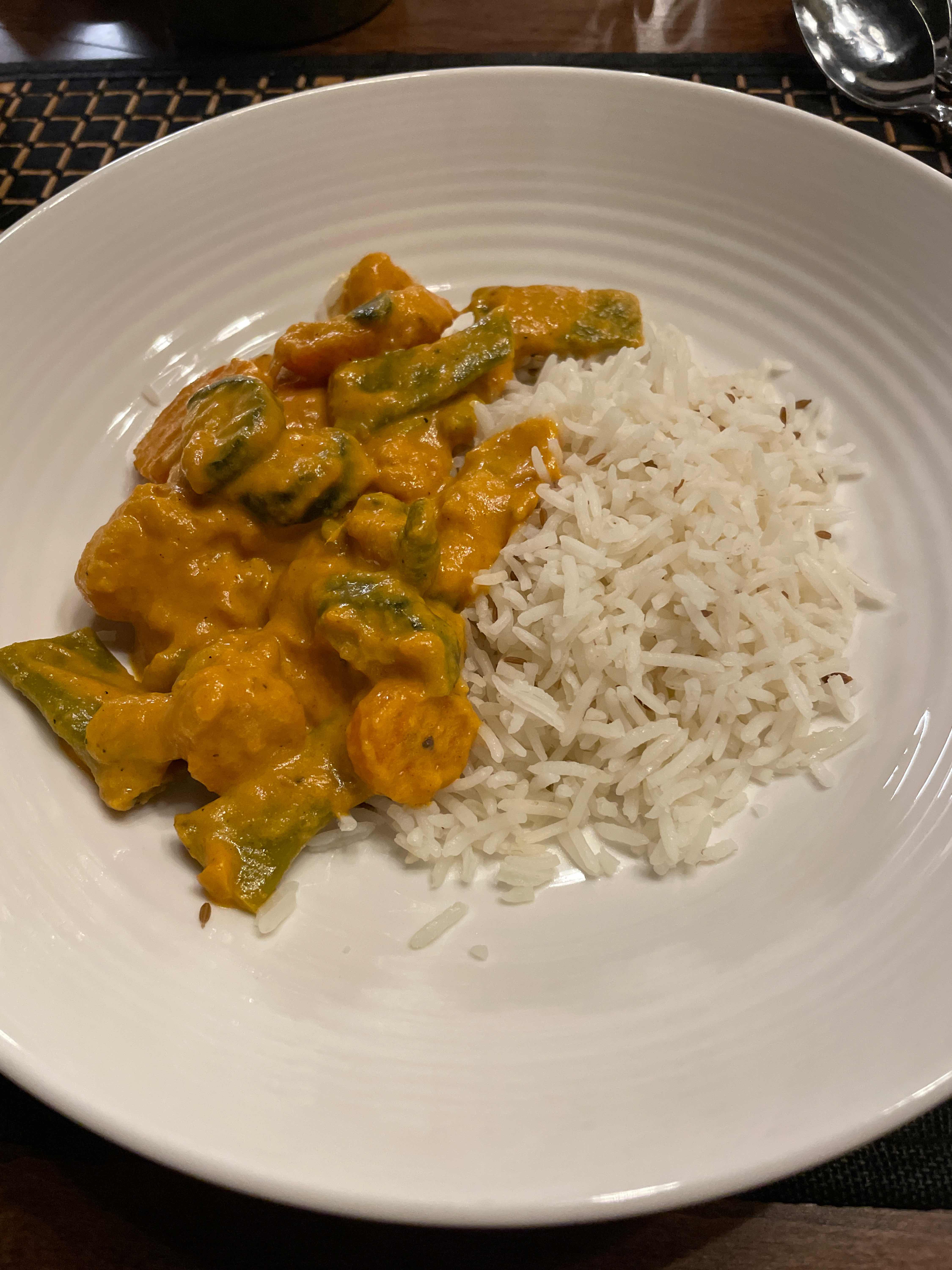 Vegetable Shai Korma