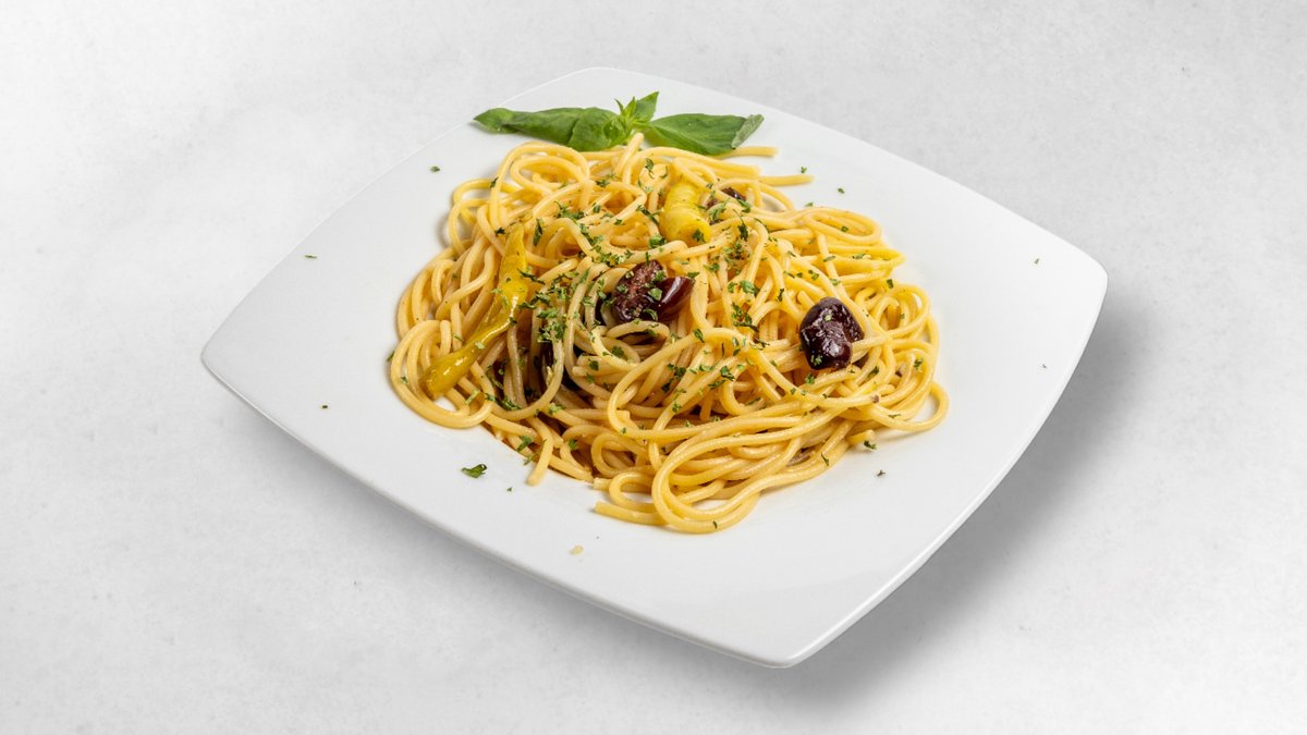 Penne con Aglio e Olio