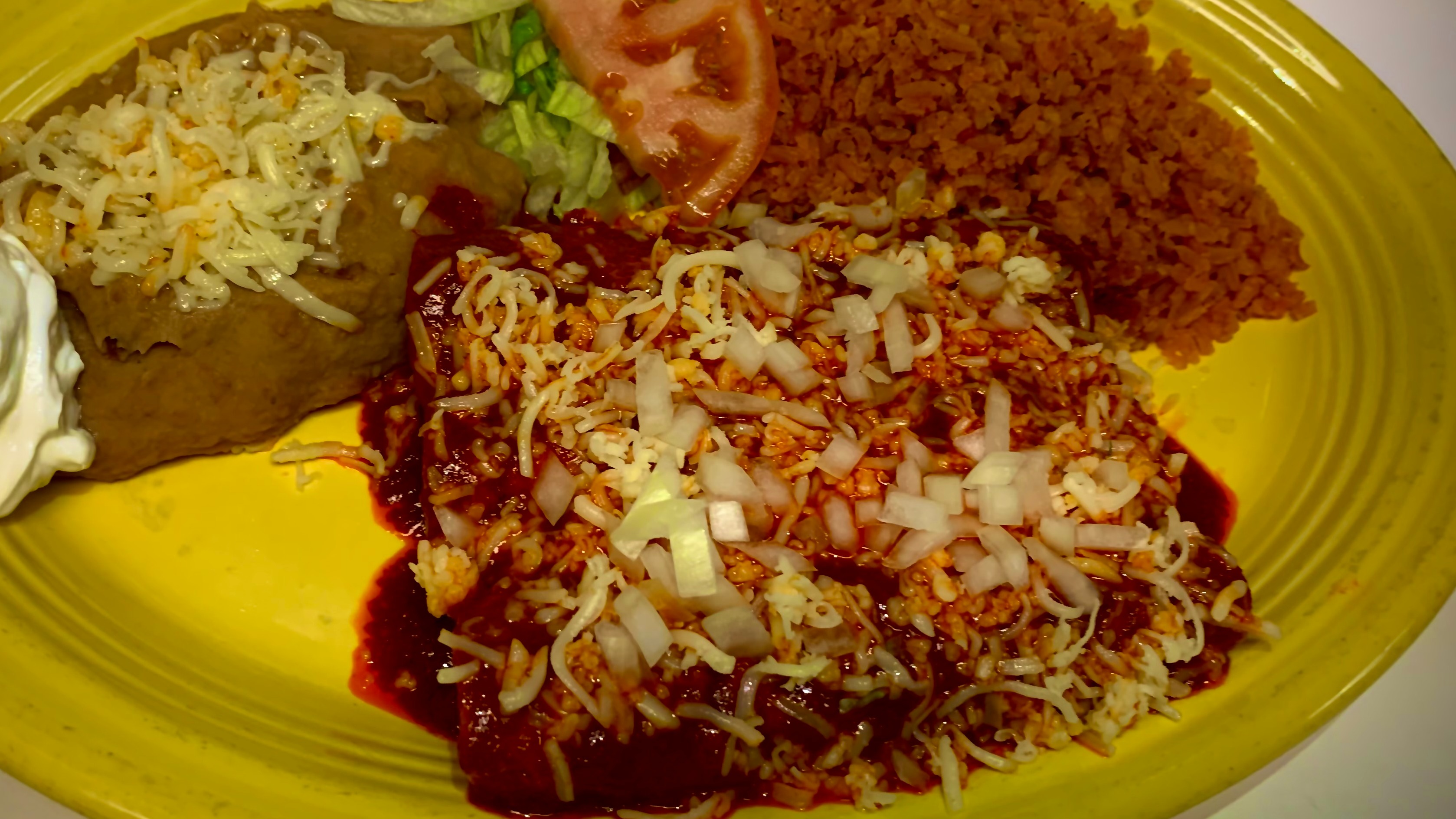 Enchiladas Estillo Mexicana
