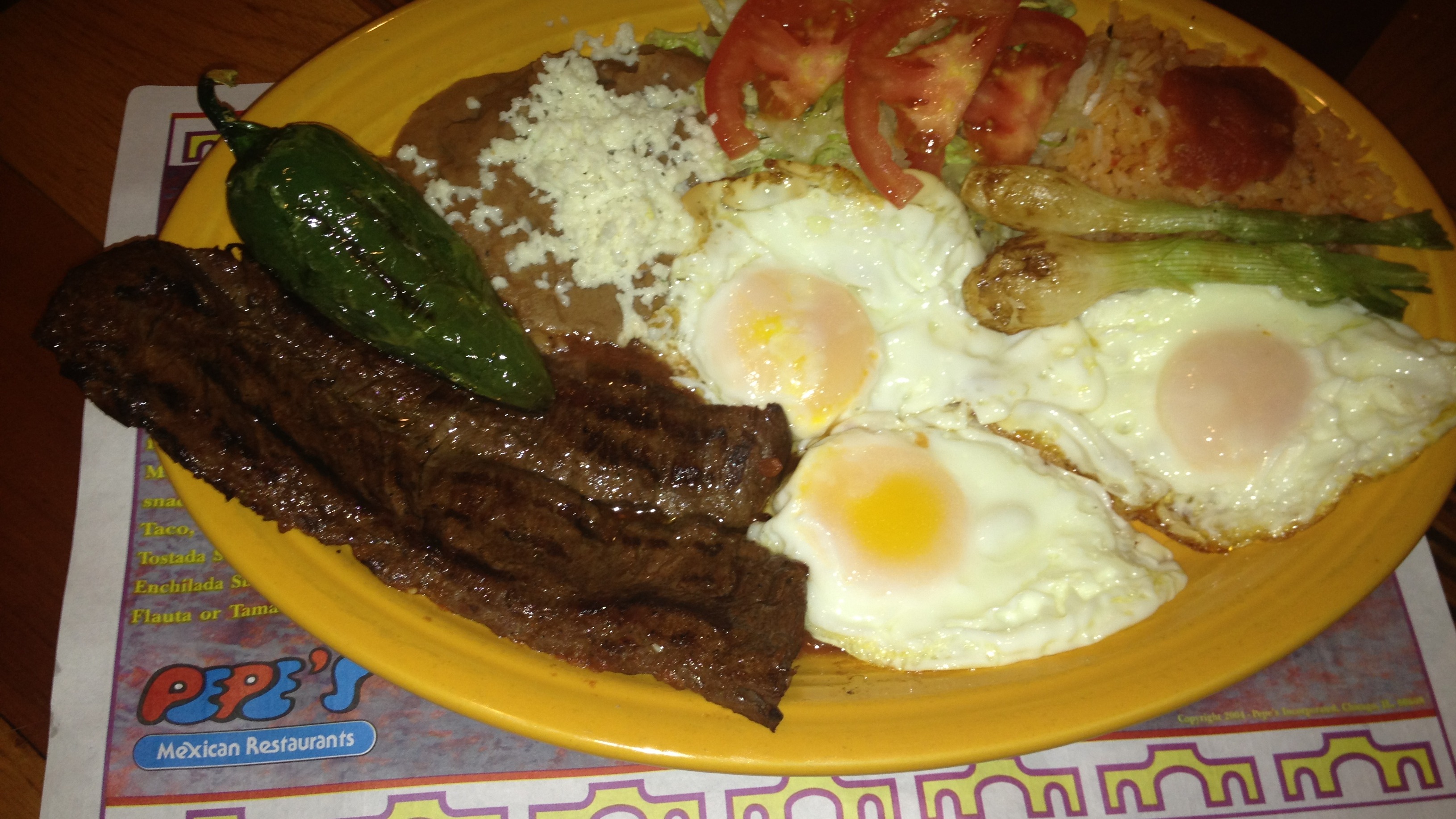 Steak and Eggs