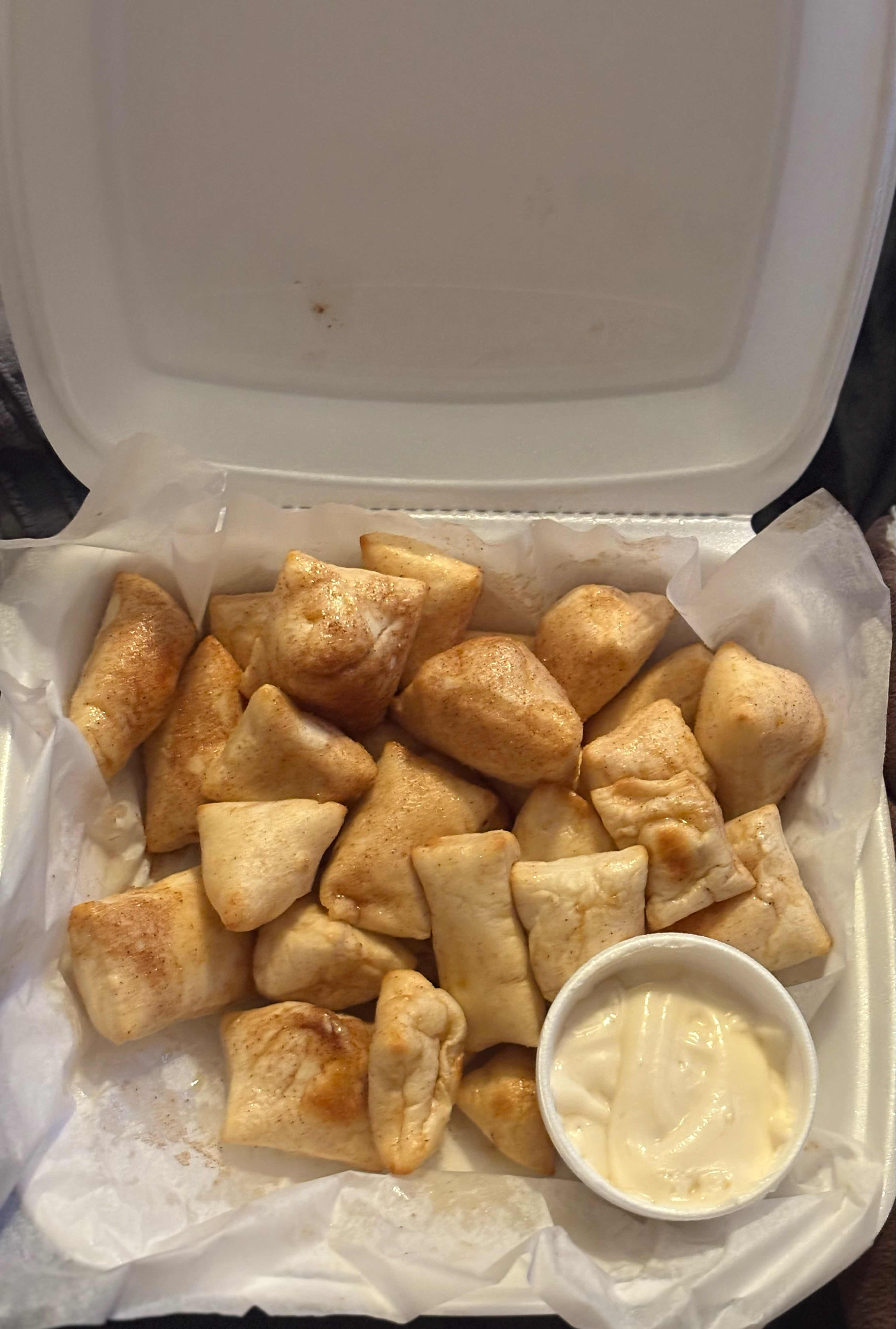 Cinnamon Bread Stix and Icing