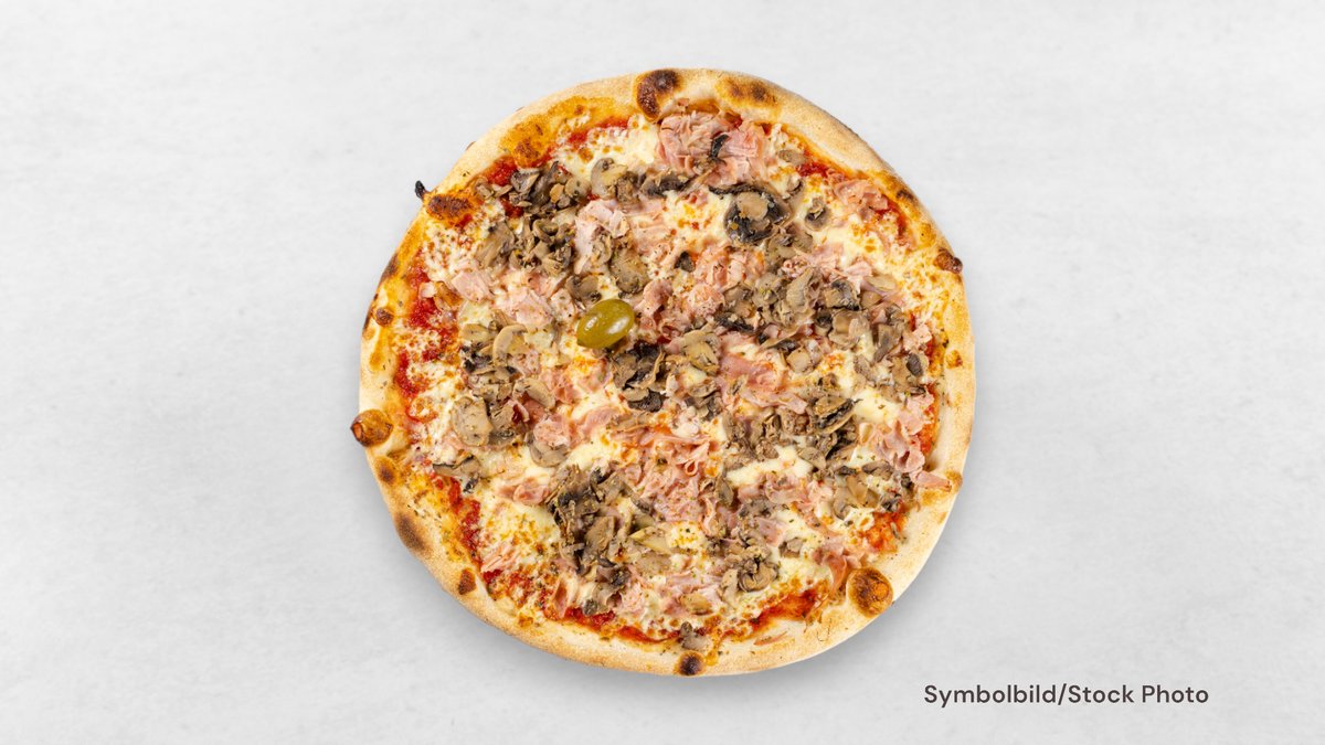 Pizza Prosciutto Cotto e Funghi