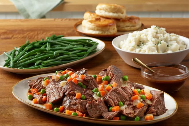 Classic Pot Roast Family Meal
