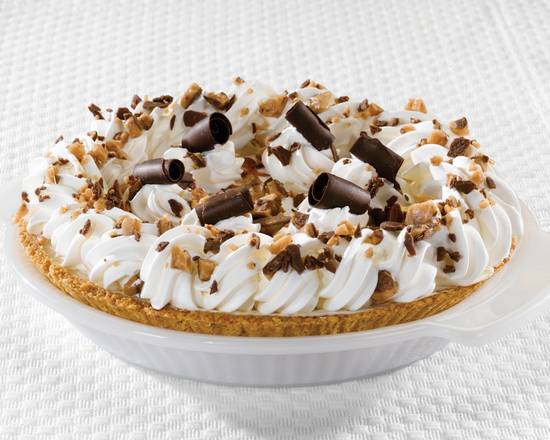 Heath Crunch Cheesecake Pie