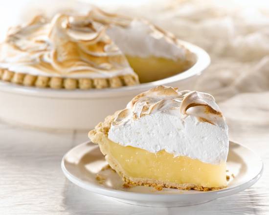 Lemon Meringue Pie, slice