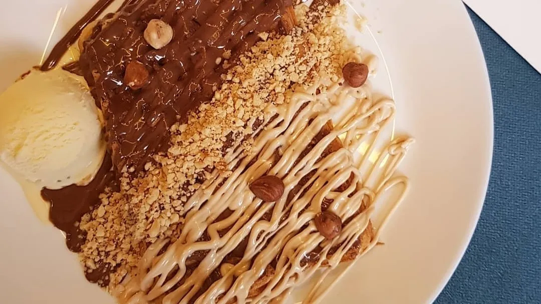 Palačinka Ferrero Rocher