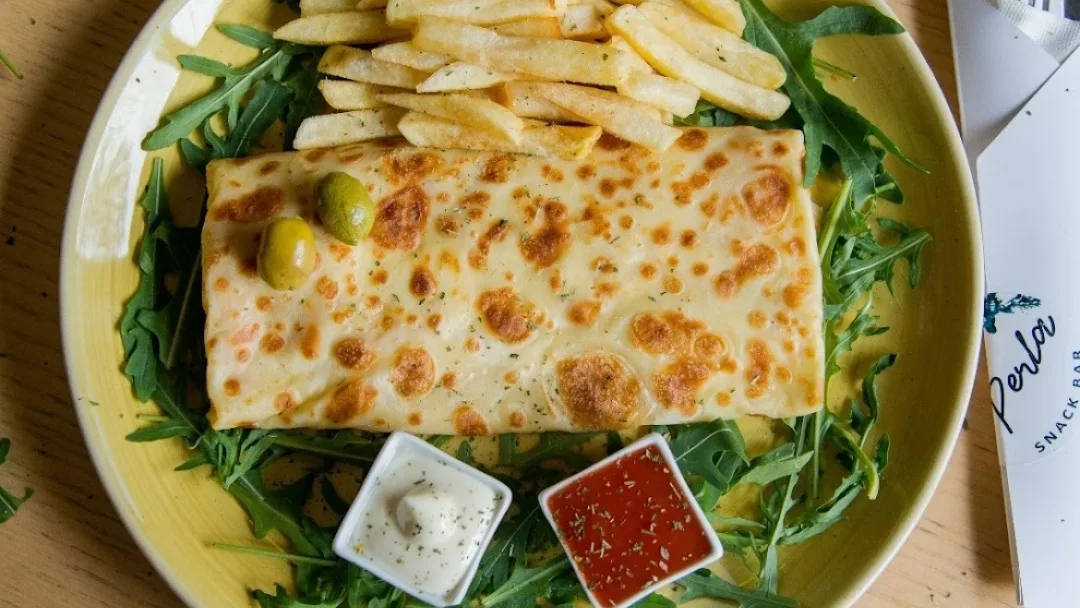 Slana palačinka sa pršutom
