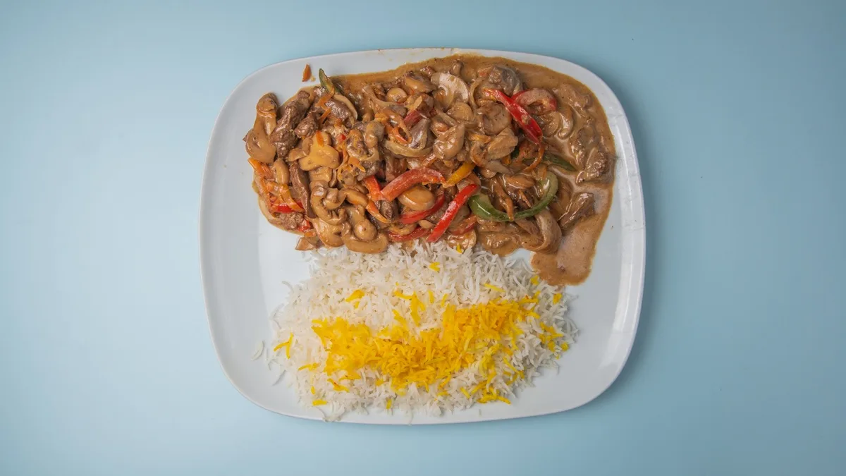 89. Beef Stroganoff