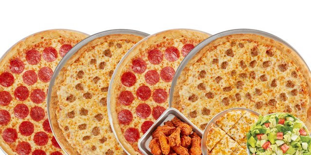 Pizza, Wings and Things Package