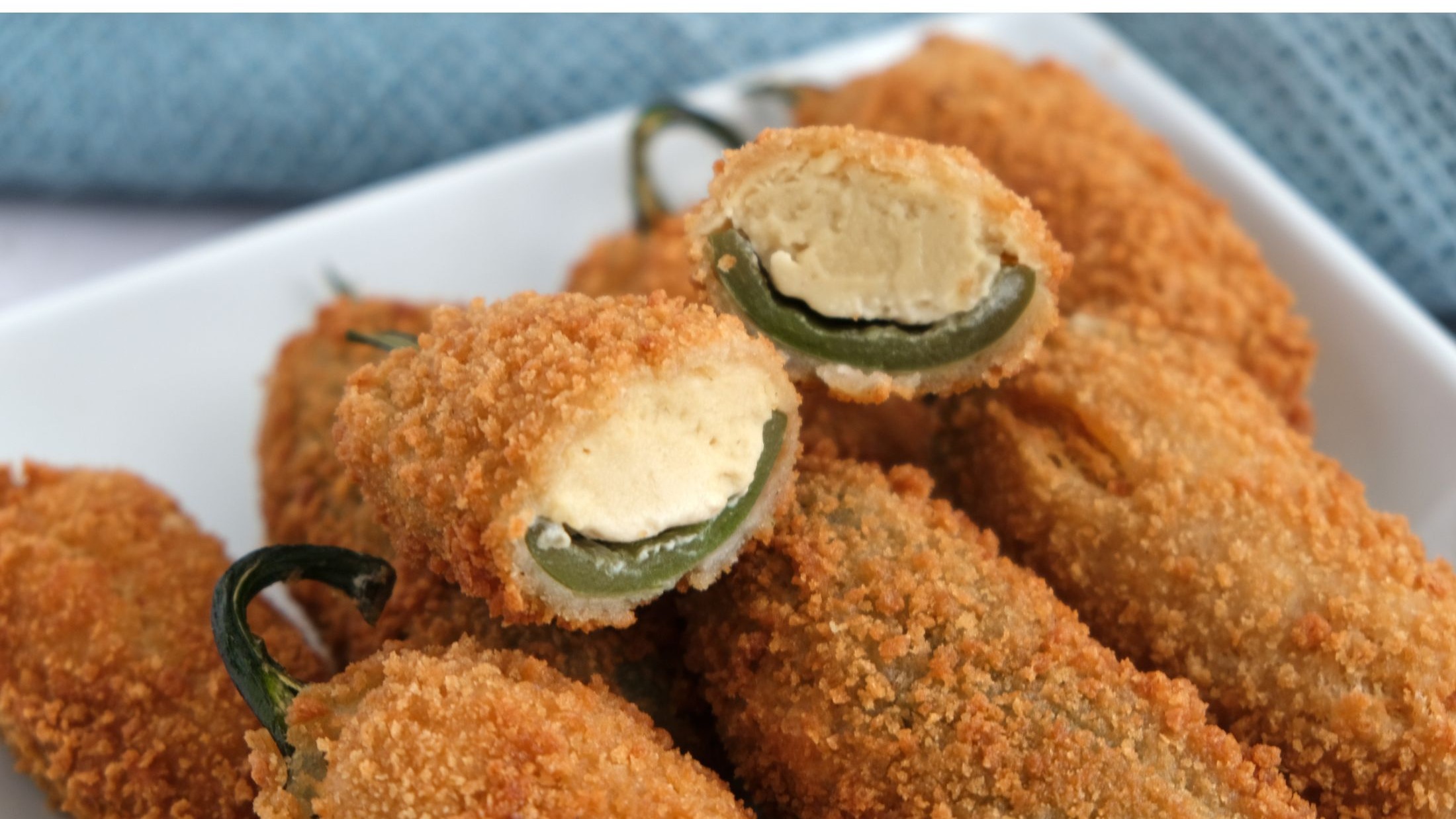 Breaded Stuffed Jalapeños (7 Pieces)
