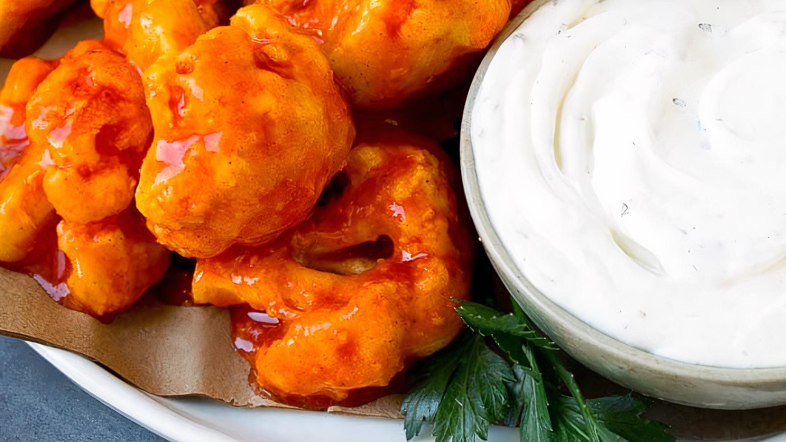 Buffalo Cauliflower Bites