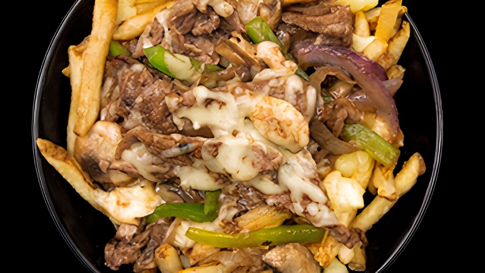 Philly Cheese Steak Poutine