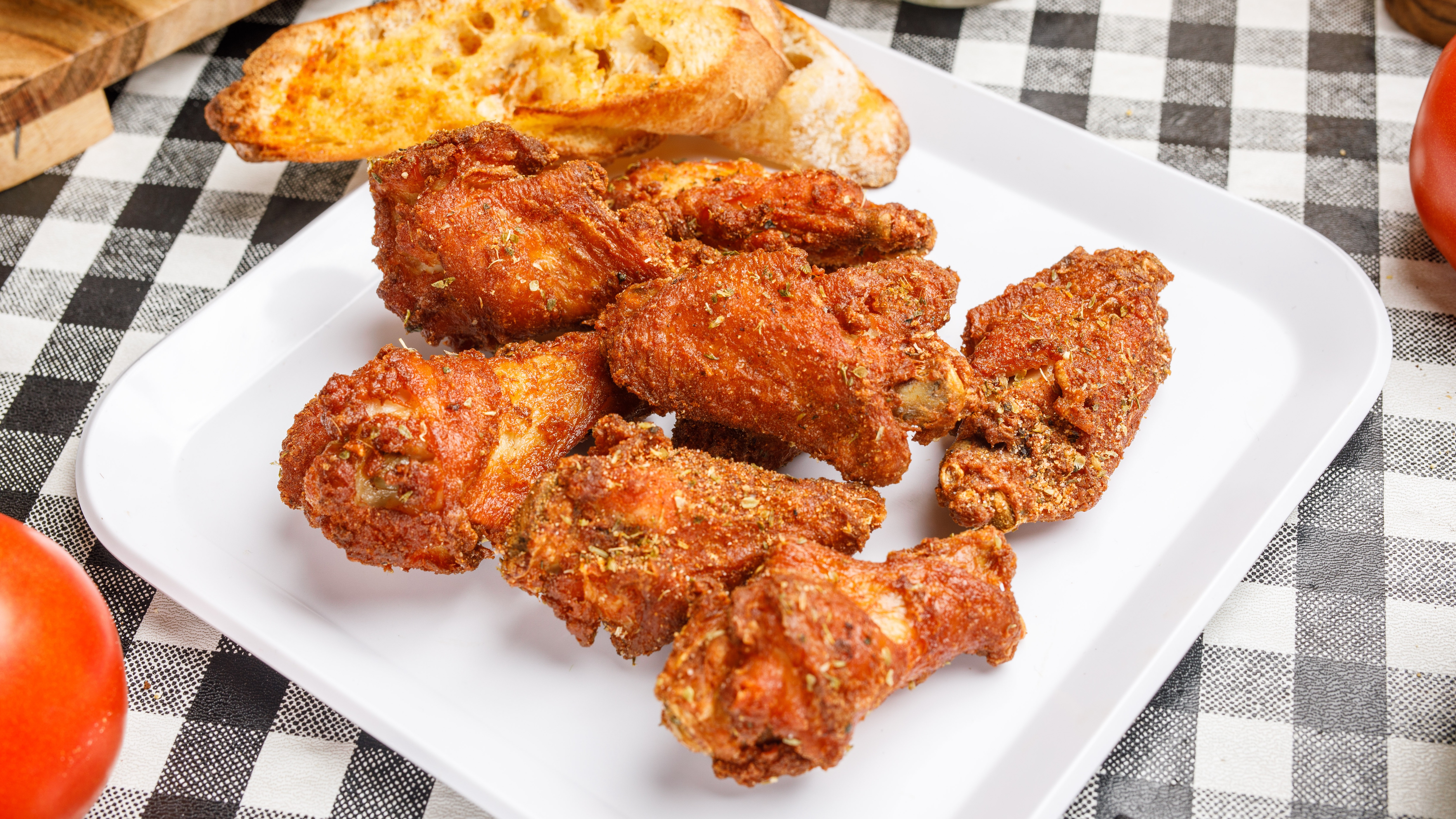 8 Fried Wings