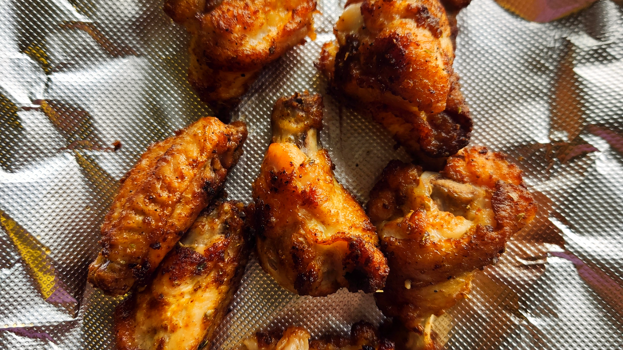 8 Greek Baked Chicken Wings (45 minute cook time)