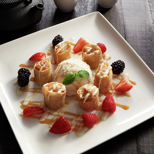 Banana Spring Rolls