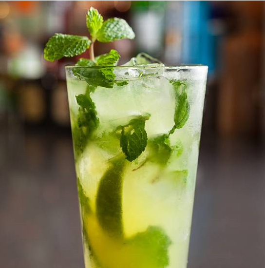 Cóctel Asian Pear Mojito