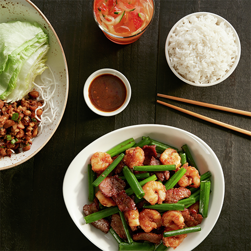 Mongolian Surf N' Turf