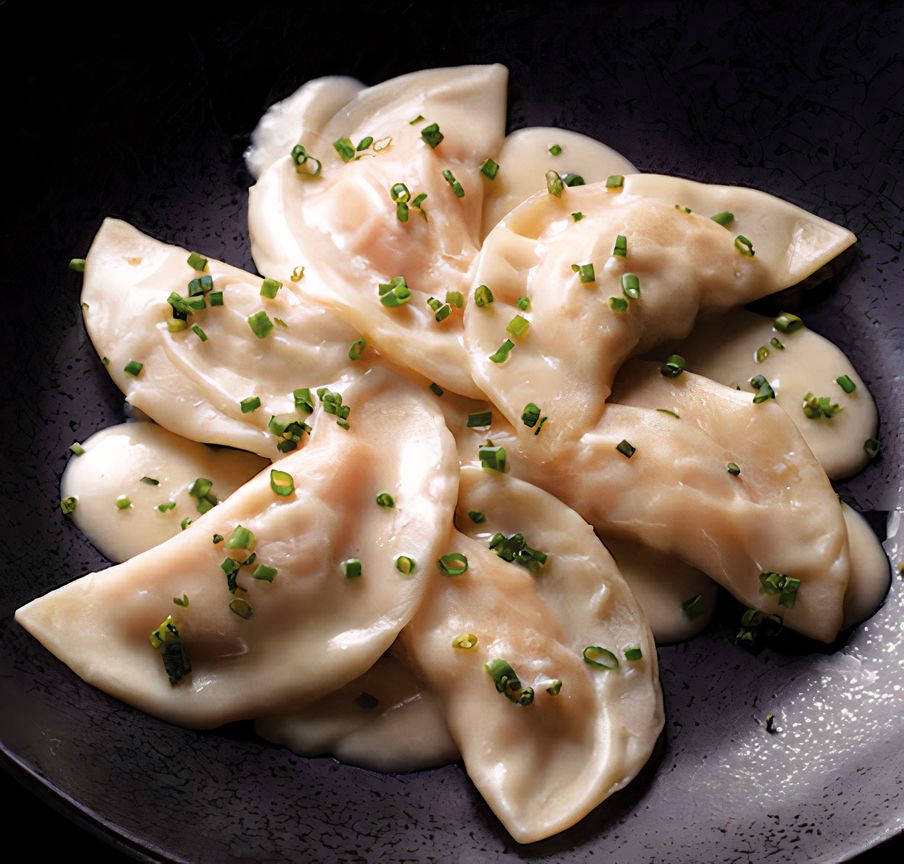Parmesan Shrimp Dumplings