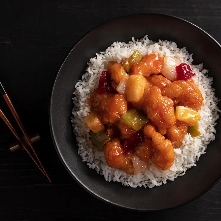 Sweet y Sour Chicken Bowl