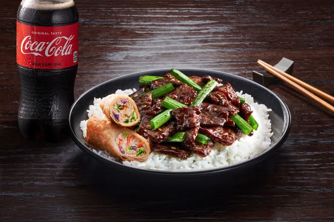 Gluten-Free Mongolian Beef Lunch Combo