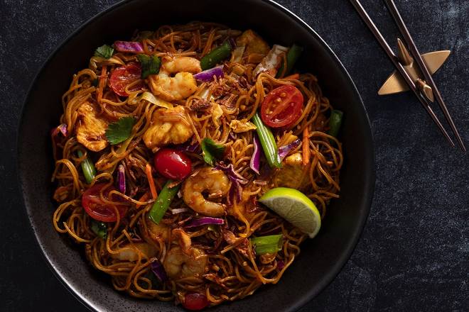 Gluten-Free Singapore Street Noodles