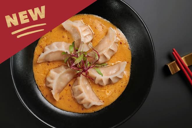 Miso Lobster Dumplings