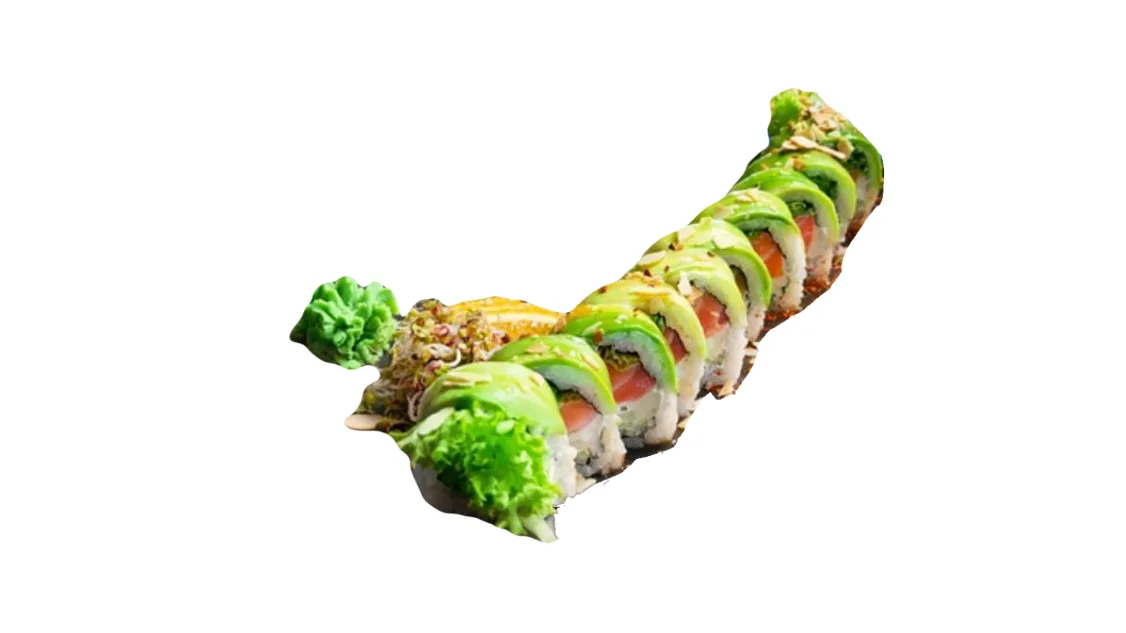 Roll California Green Dragon