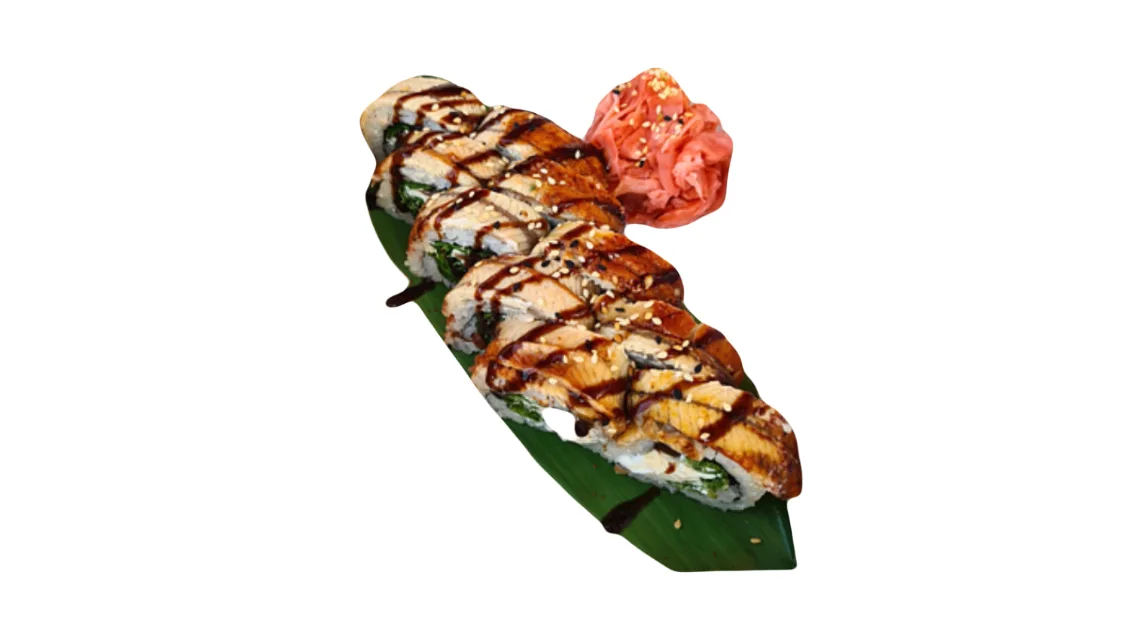 Roll California z Węgorzem