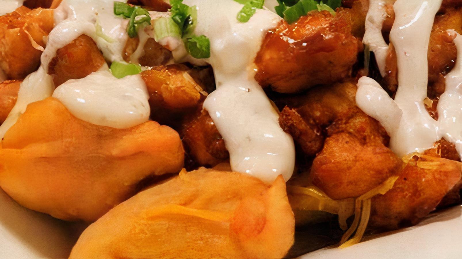 Buffalo Chicken Pierogi