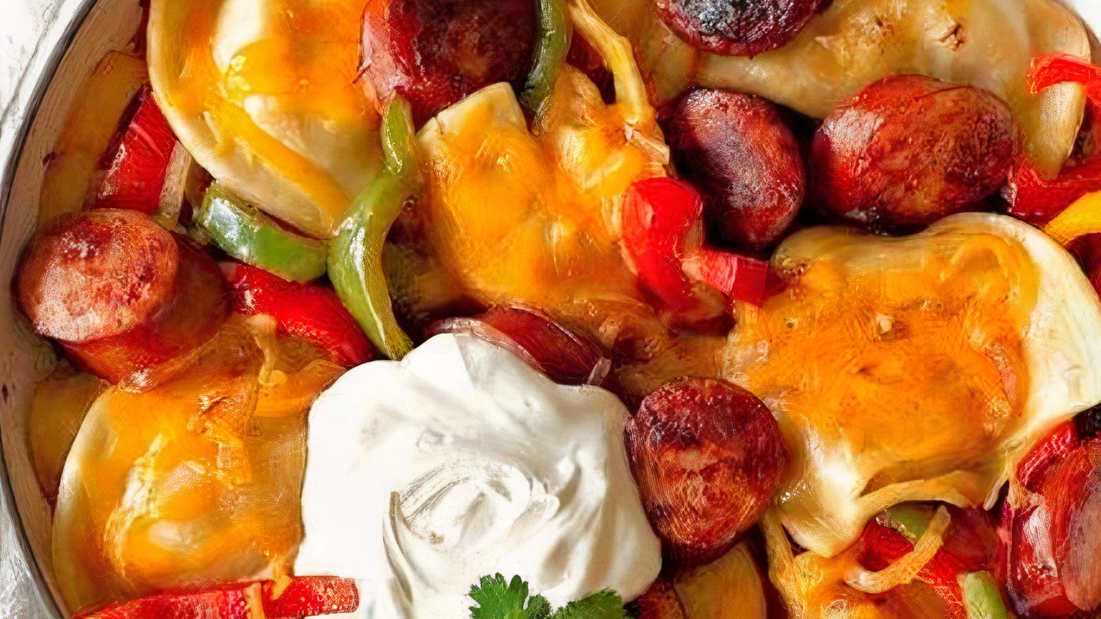 Italian Spicy Sausage Pierogi